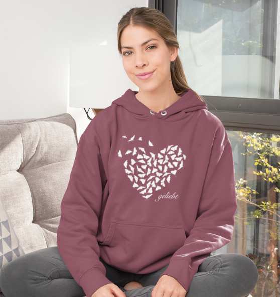 Jer 31,3 - Geliebt - Organic Hoodie - unisex