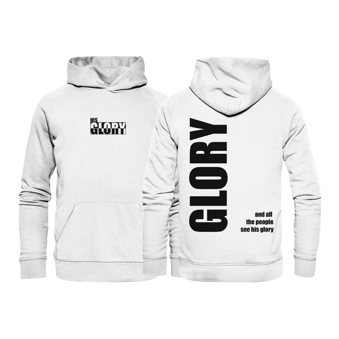 Ps 97,6 - HIS GLORY - Organic Hoodie