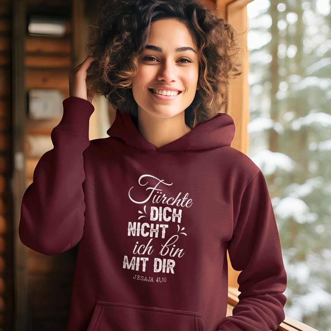 Jes 41,10 - Fürchte dich nicht (2) - Organic Basic Hoodie