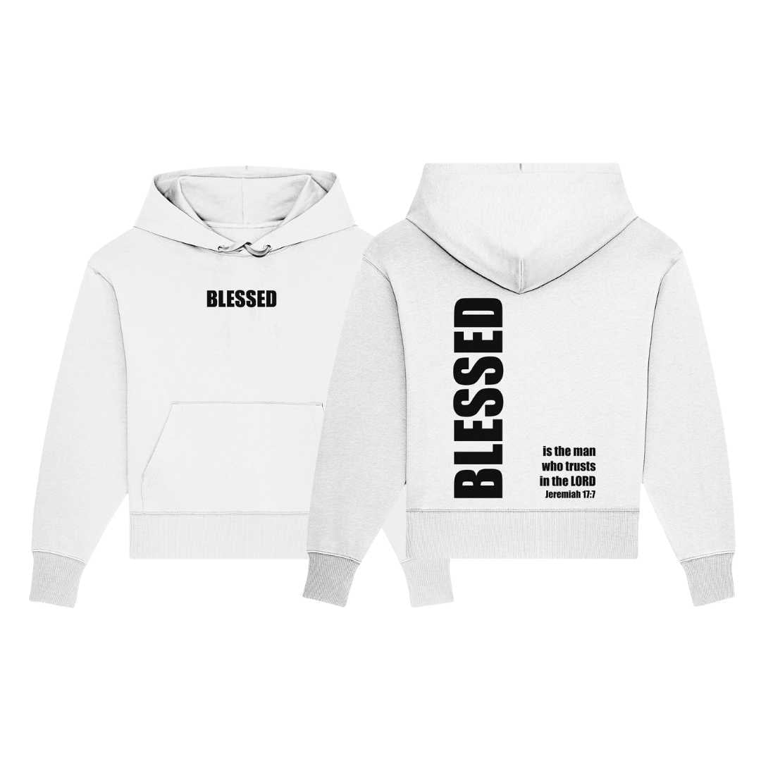 Jer 17,7 - BLESSED - Organic Oversize Hoodie