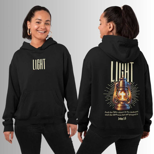 Joh 1,5 - LIGHT - Superflausch-Hoodie