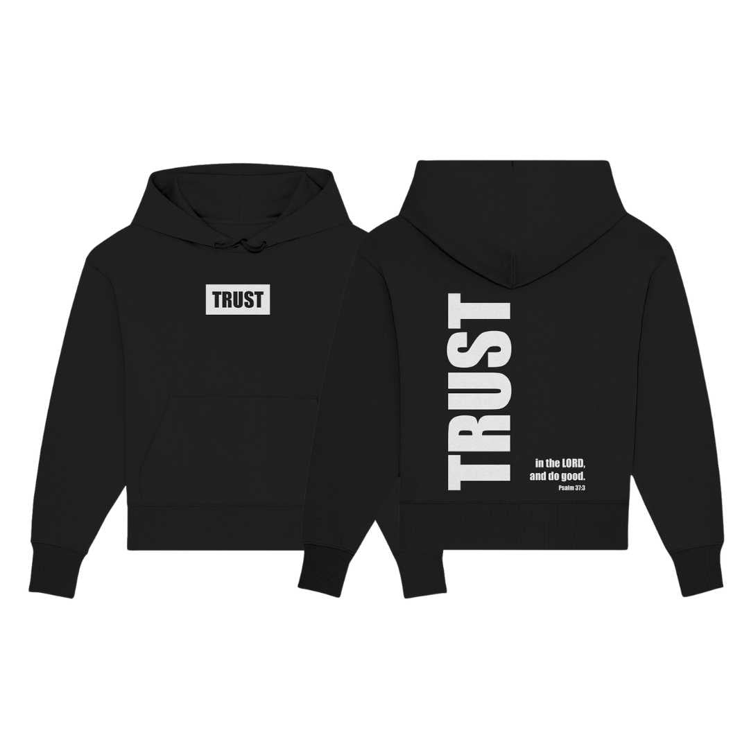 Ps 37,3 - TRUST - Organic Oversize Hoodie