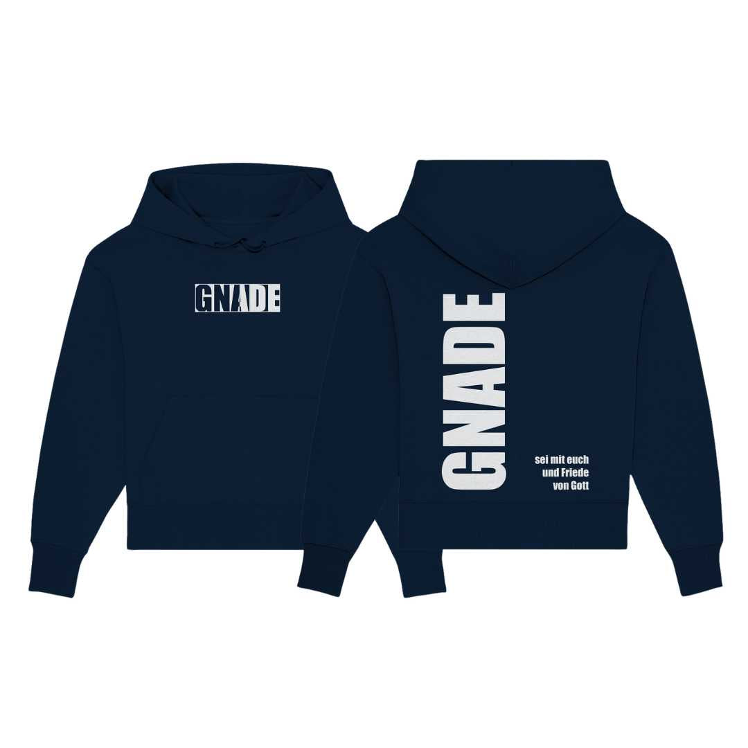 Röm 1,7 - GNADE - Organic Oversize Hoodie