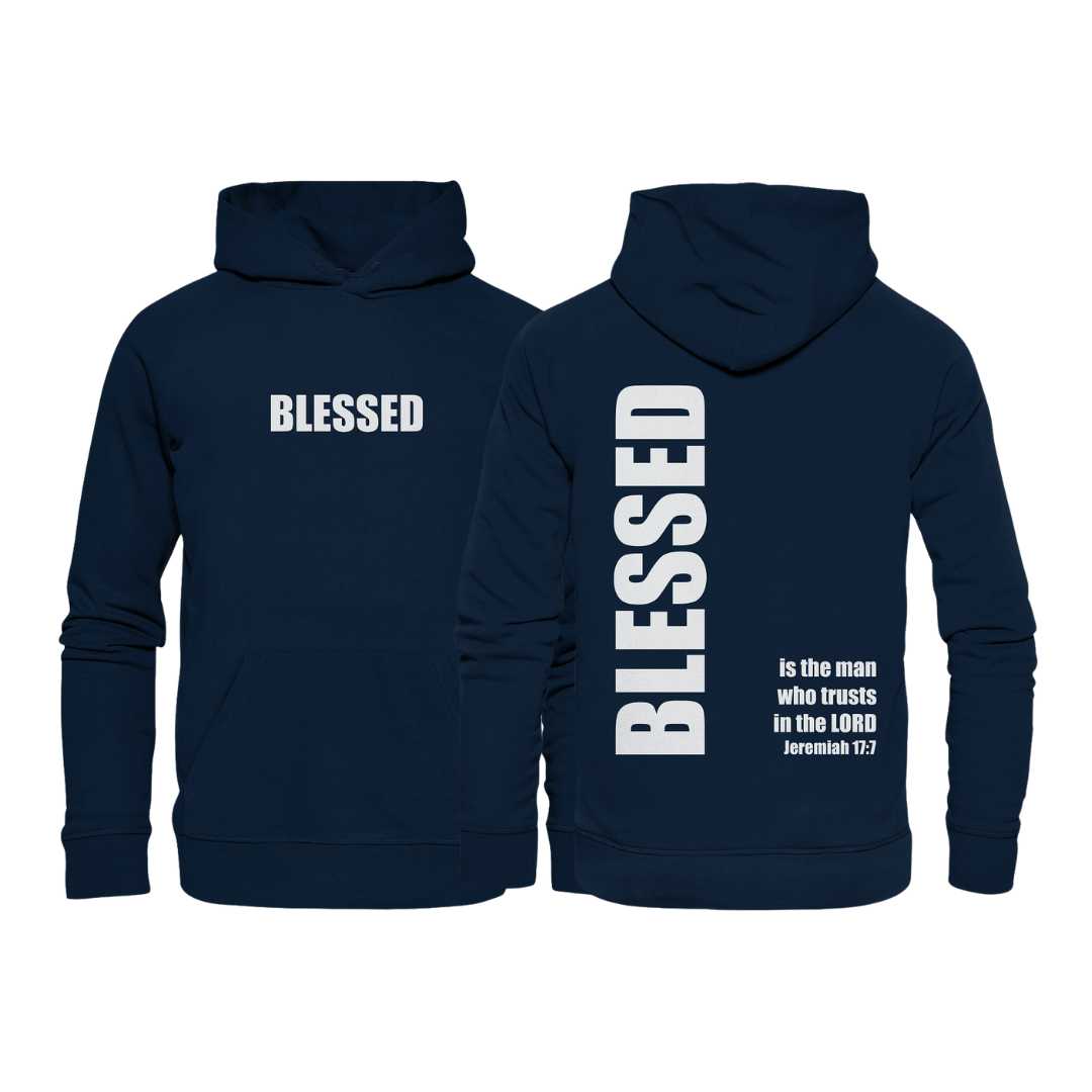 Jer 17,7 - BLESSED - Organic Basic Hoodie