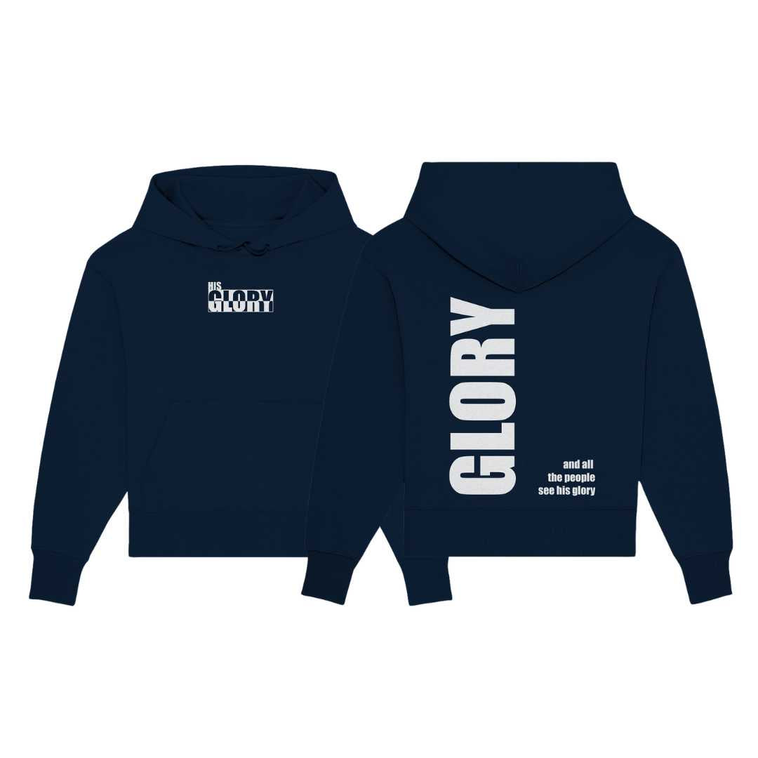 Ps 97,6 - HIS GLORY - Organic Oversize Hoodie