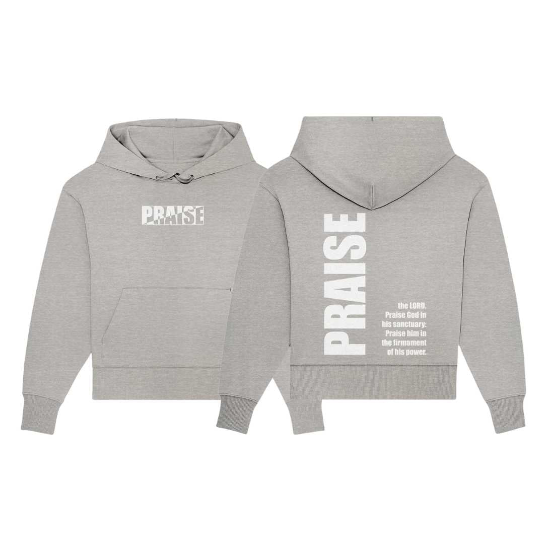 Ps 150,1 - PRAISE - Organic Oversize Hoodie