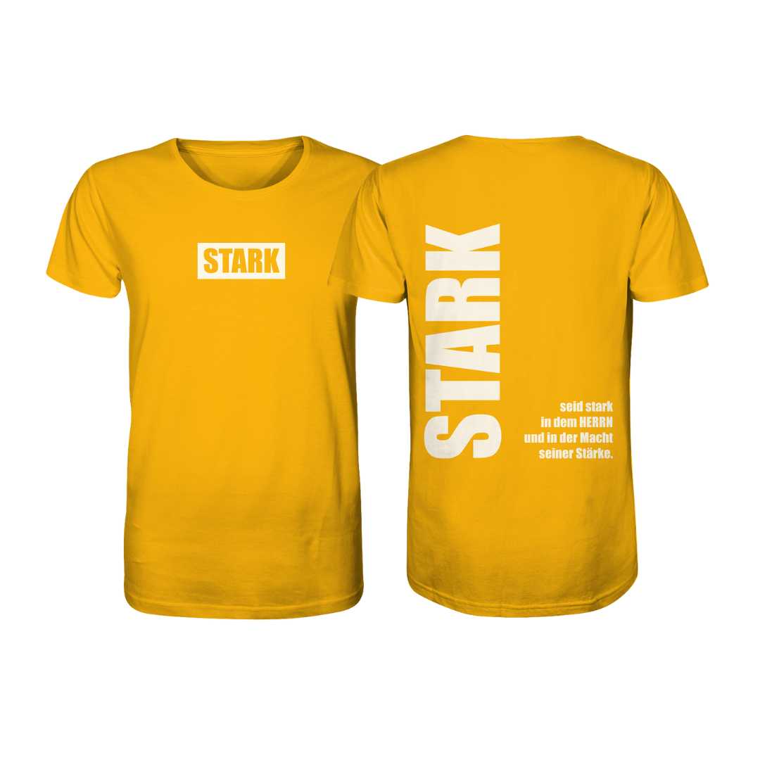 Eph 6,10 - STARK - doppelseitig - Organic Shirt