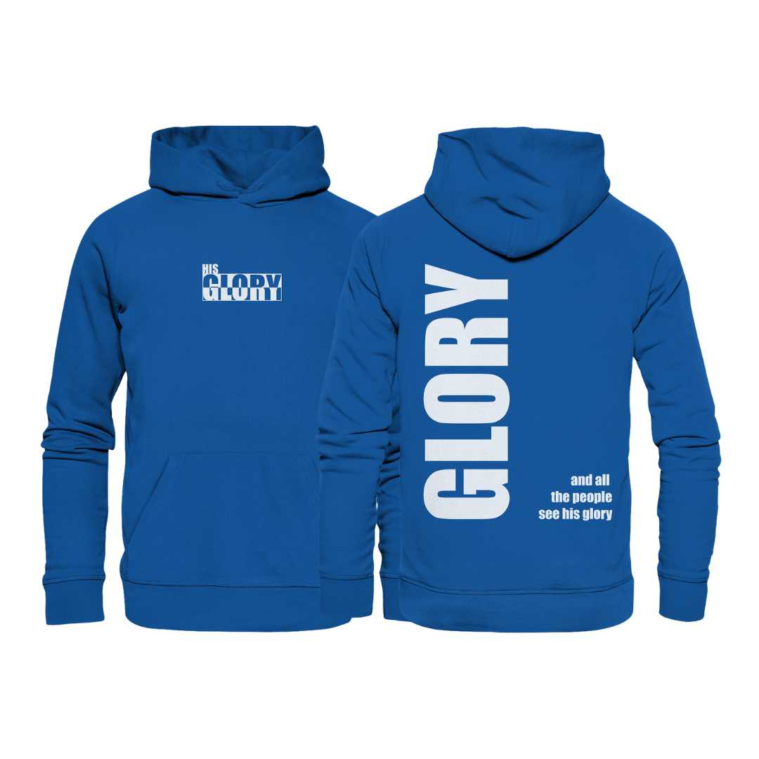 Ps 97,6 - HIS GLORY - Organic Hoodie