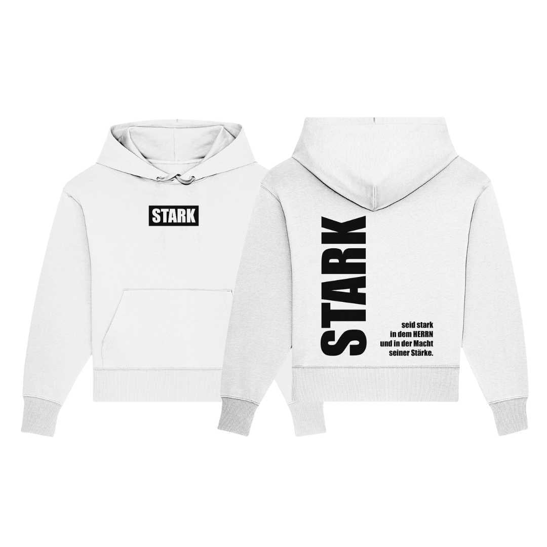 Eph 6,10 - STARK - doppelseitig - Organic Oversize Hoodie