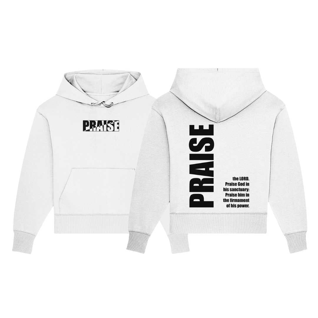 Ps 150,1 - PRAISE - Organic Oversize Hoodie