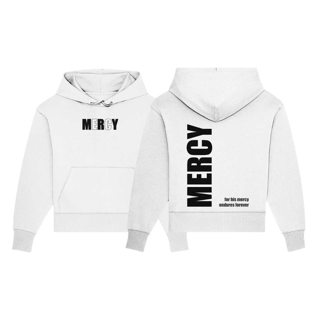 Ps 136 - MERCY - Organic Oversize Hoodie