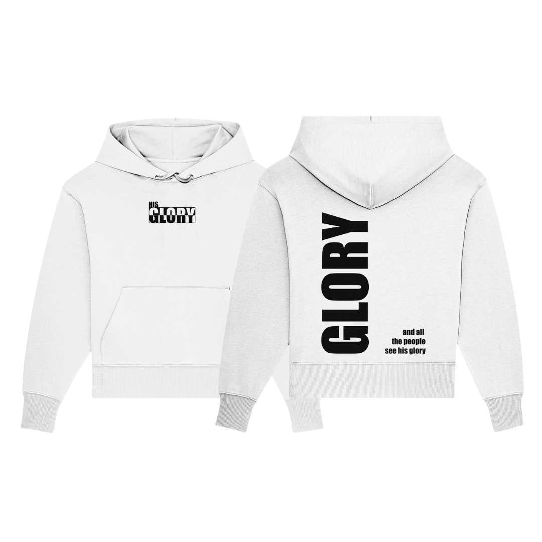 Ps 97,6 - HIS GLORY - Organic Oversize Hoodie