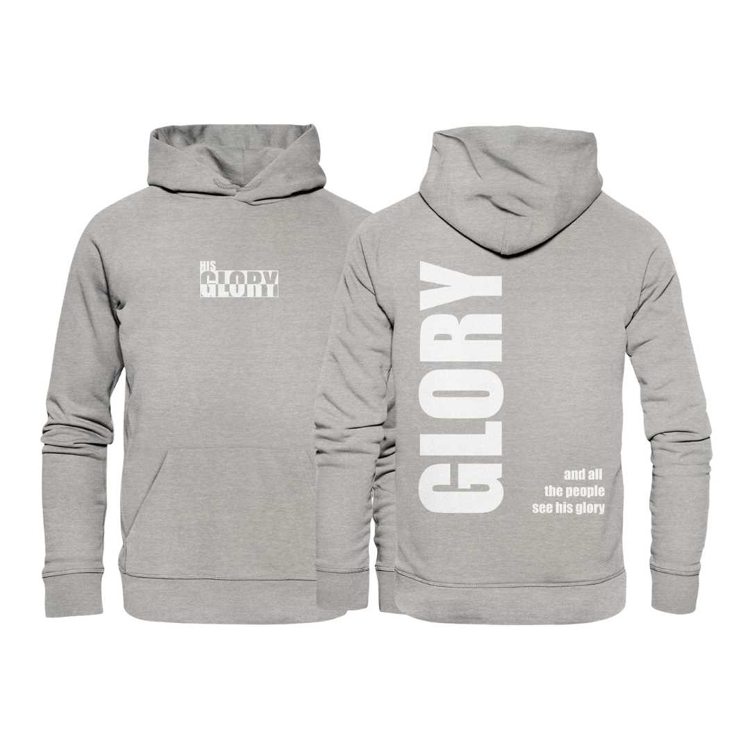 Ps 97,6 - HIS GLORY - Organic Hoodie