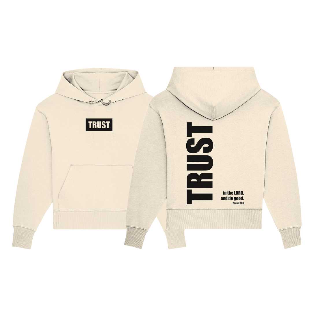 Ps 37,3 - TRUST - Organic Oversize Hoodie