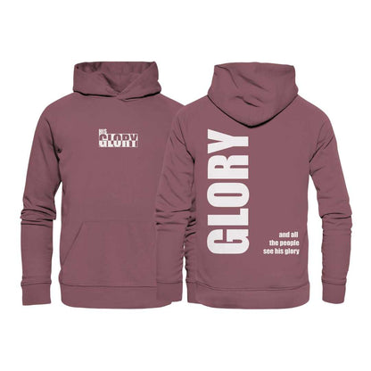 Ps 97,6 - HIS GLORY - Organic Hoodie