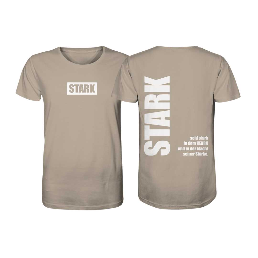 Eph 6,10 - STARK - doppelseitig - Organic Shirt