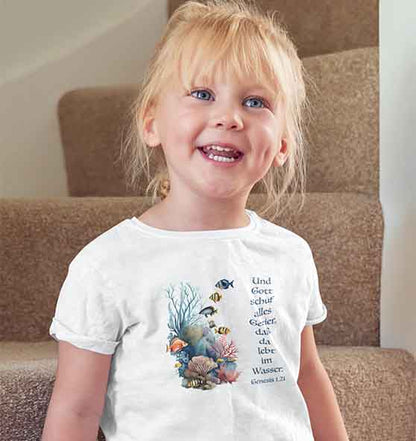 1.Mo 1,21 - Gott schuf - Kids - Organic T-Shirt