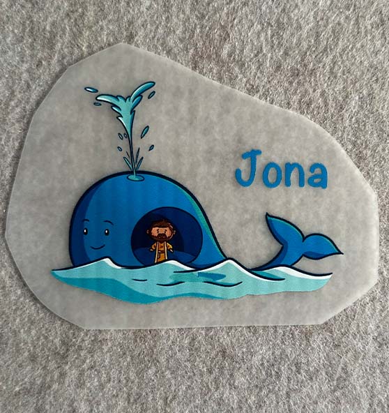 Jona - Bügelbild