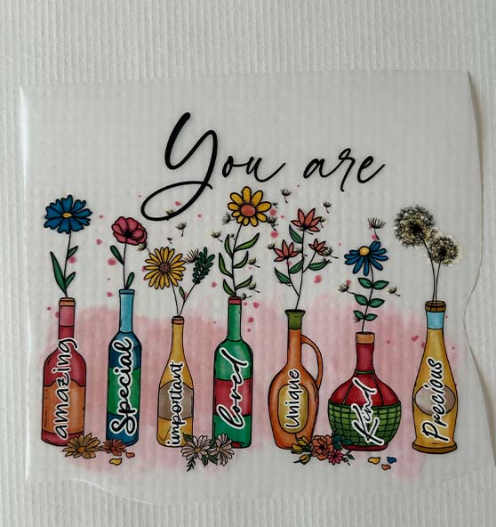 You are (1) - Bügelbild