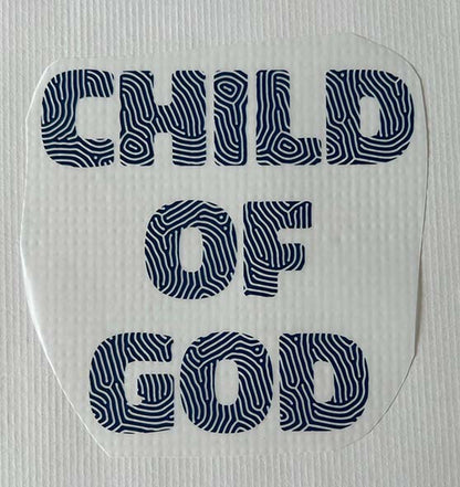 Joh 1,12 - Child of God - Bügelbild