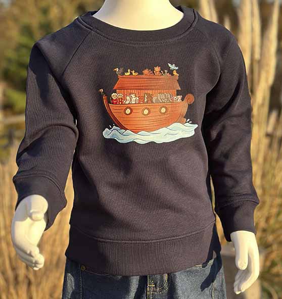 1.Mo 6-8 - Arche (2) - Kids - Organic Sweatshirt