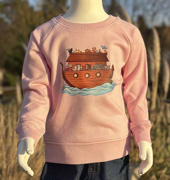 1.Mo 6-8 - Arche (2) - Kids - Organic Sweatshirt