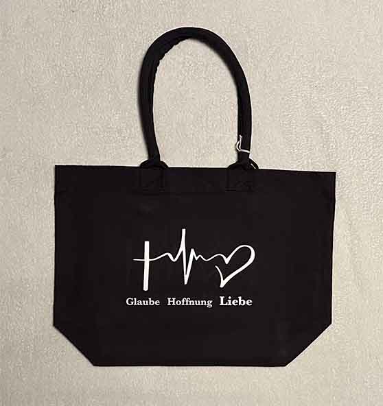 1.Kor 13,13 - Glaube, Hoffnung, Liebe - Shoppertasche