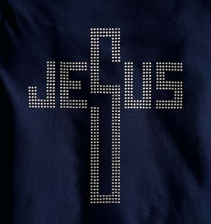 Jesus - Strass - Ladies Organic Shirt