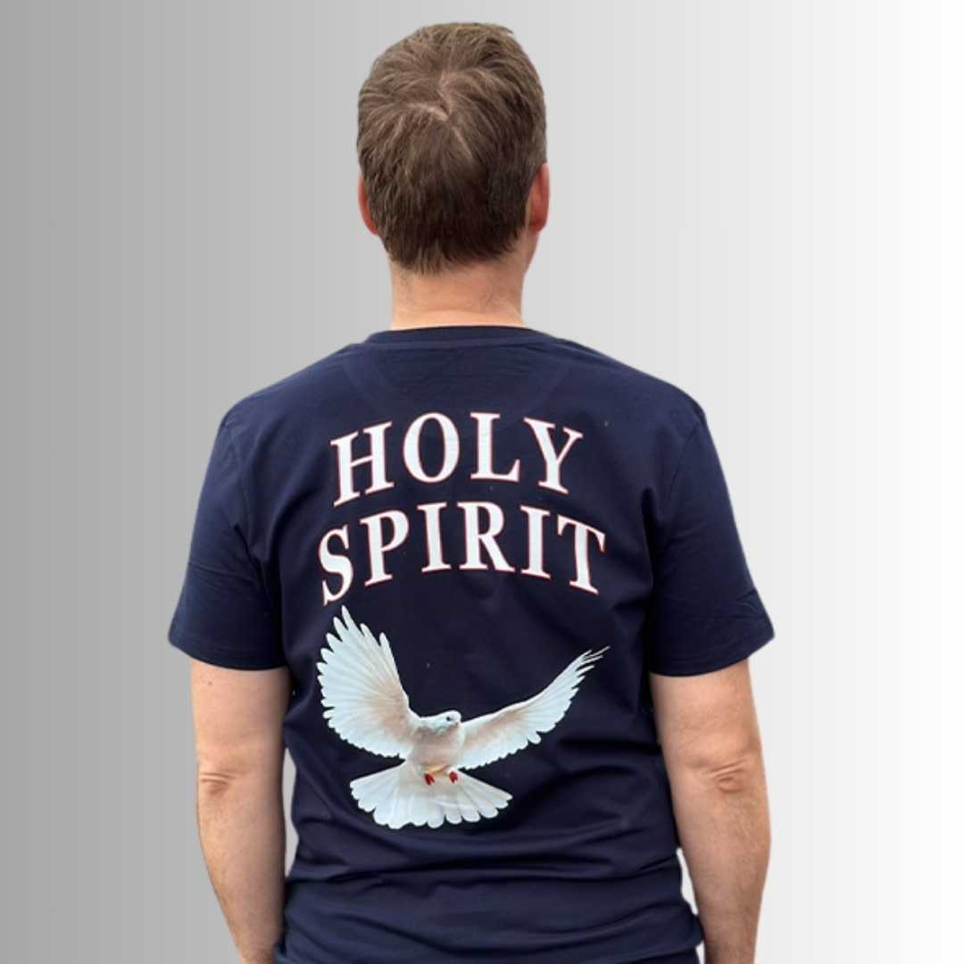 Lk 3,22 - Holy Spirit - Taube - Organic Shirt