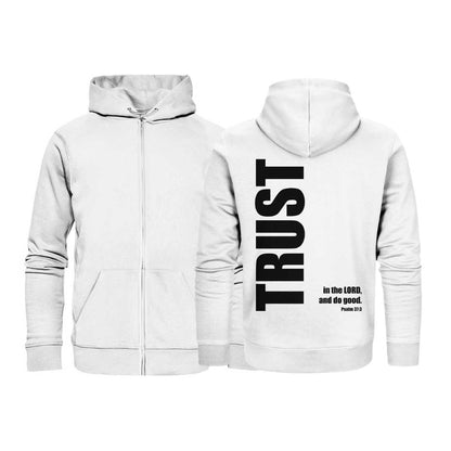 Ps 37,3 - TRUST - Organic Zipper