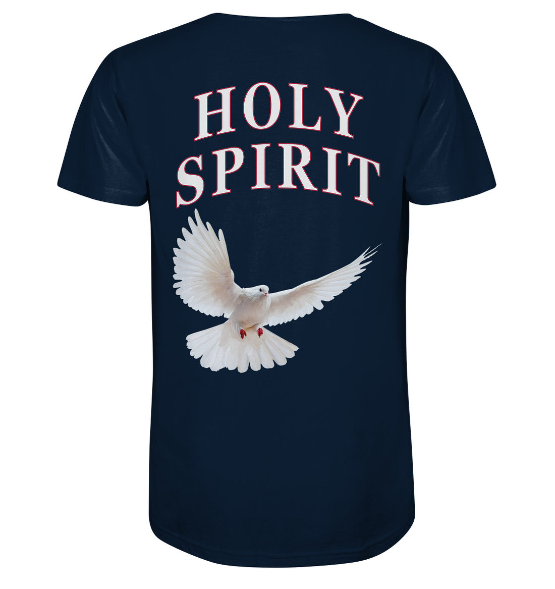 Lk 3,22 - Holy Spirit - Taube - Organic Shirt