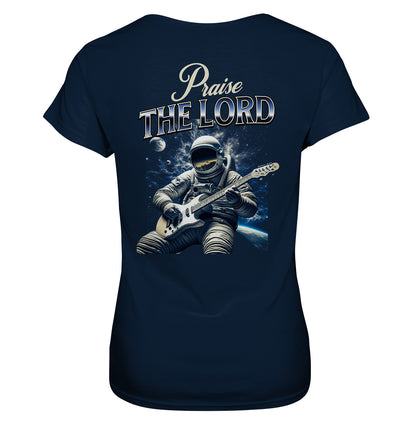 Ps 150,6 - Praise THE LORD - Rückenprint - Ladies Premium Shirt