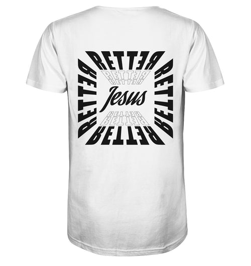 1.Joh 4,14 - RETTER - Jesus - Organic Shirt