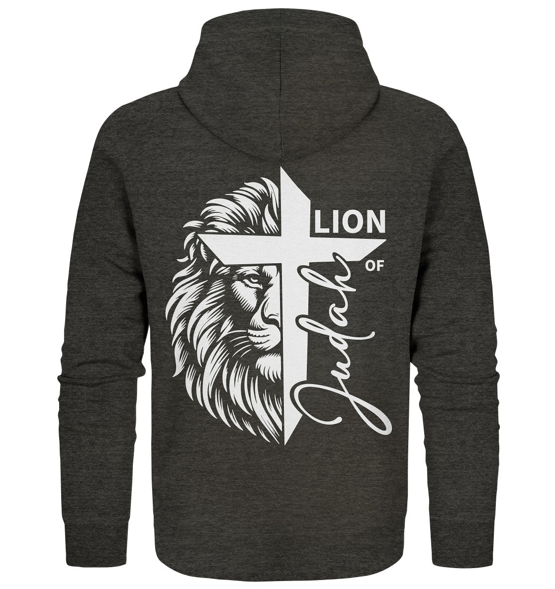 Offb 5,5 - Lion of Judah - Cross - Organic Zipper