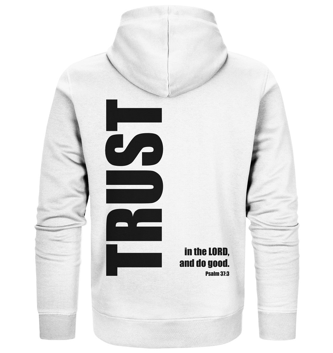 Ps 37,3 - TRUST - Organic Zipper