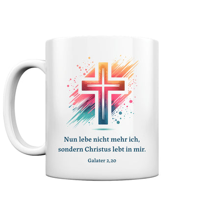 Gal 2,20 - Christus in mir - Tasse glossy