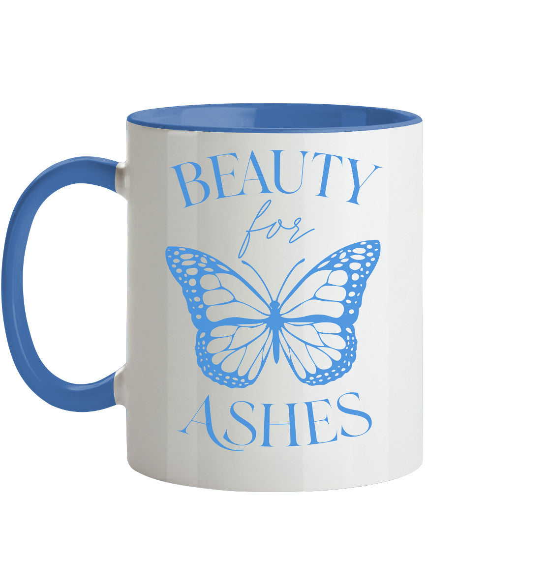 Jes 61,3 - Beauty for Ashes - Tasse zweifarbig