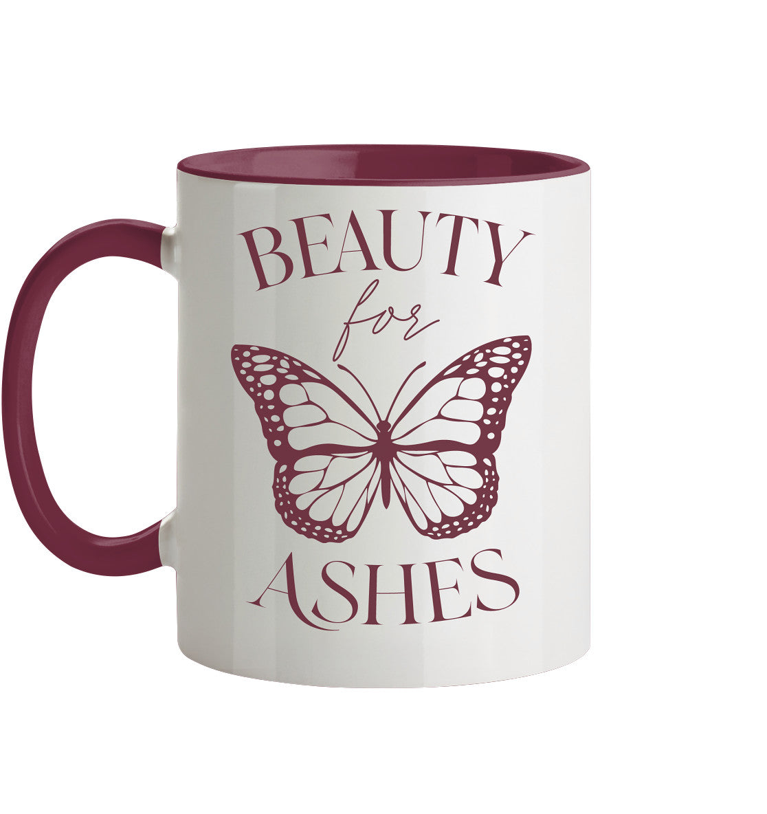 Jes 61,3 - Beauty for Ashes - Tasse zweifarbig