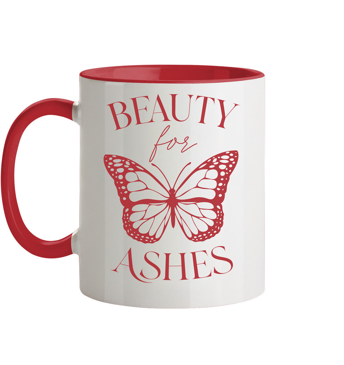 Jes 61,3 - Beauty for Ashes - Tasse zweifarbig