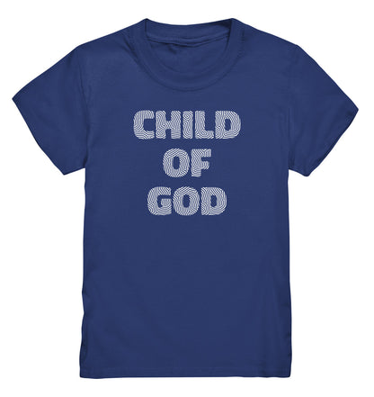 Joh 1,12 - Child of God - Fingerprint Weiß - Kids Premium Shirt