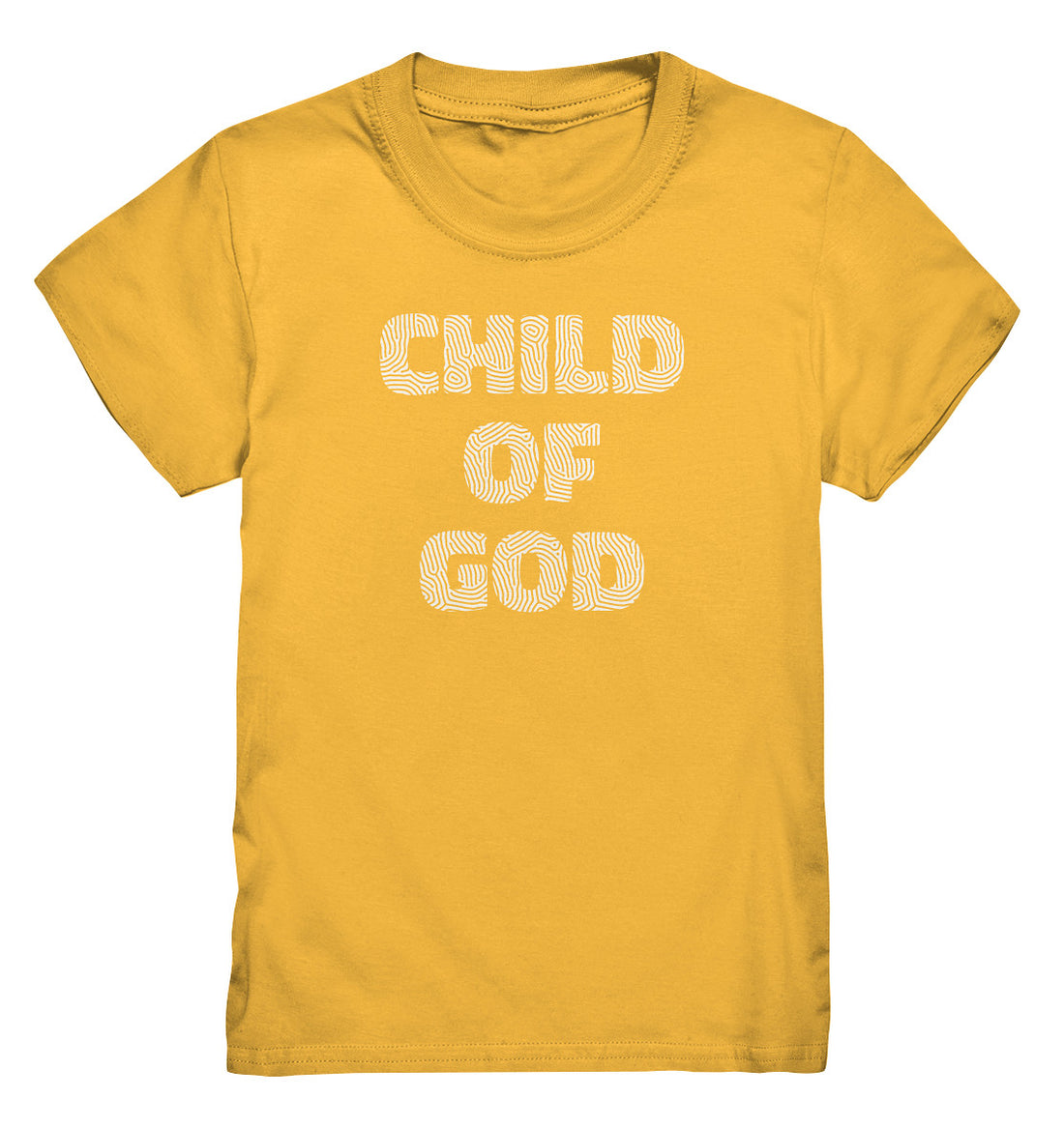 Joh 1,12 - Child of God - Fingerprint Weiß - Kids Premium Shirt