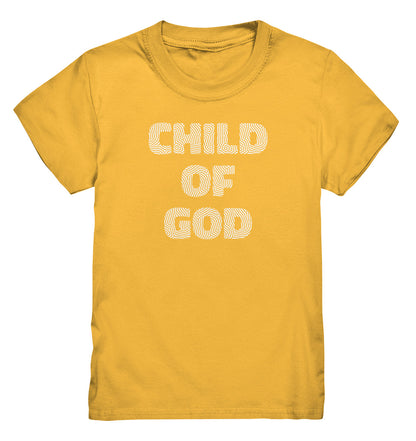Joh 1,12 - Child of God - Fingerprint Weiß - Kids Premium Shirt