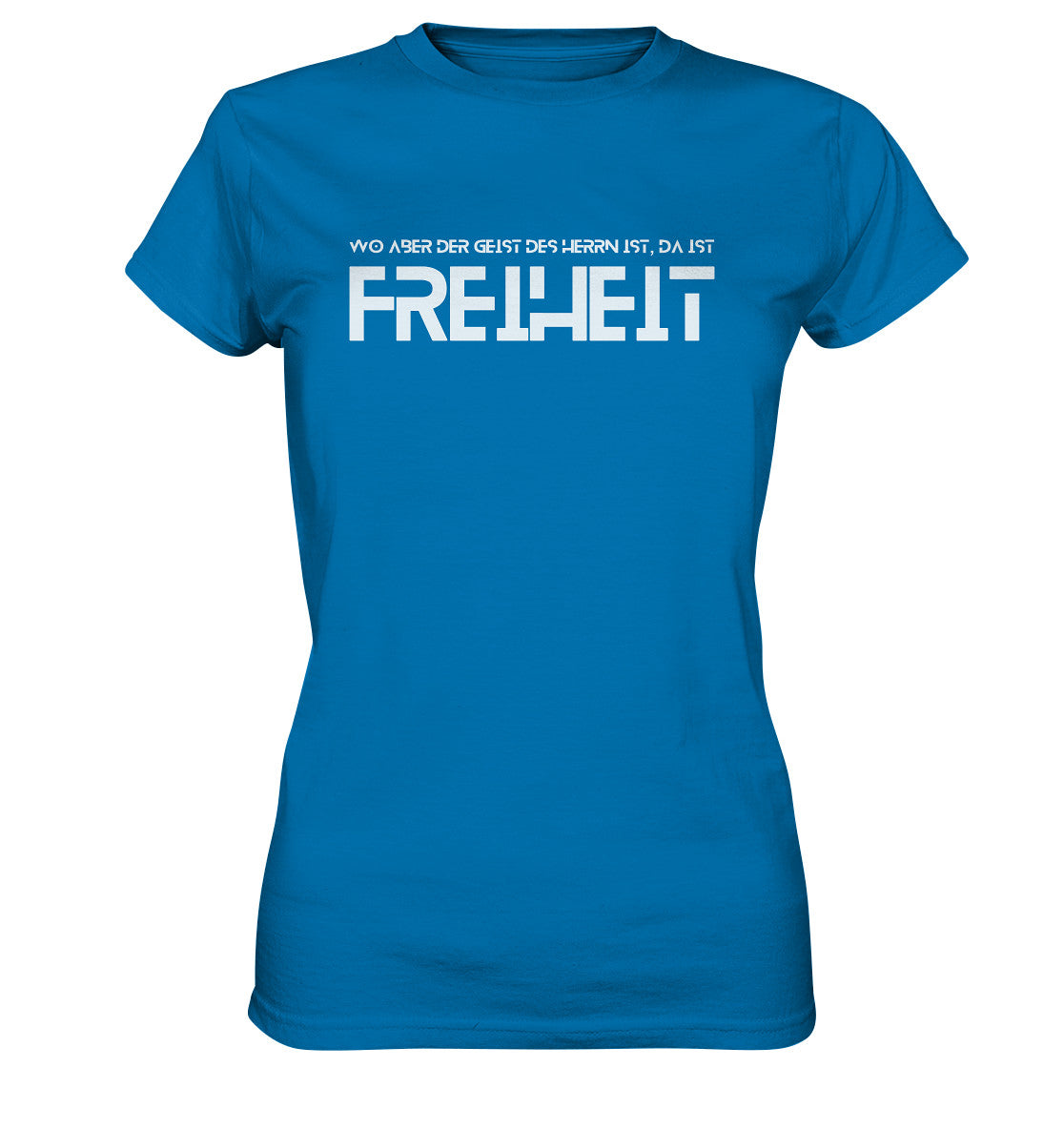 2.Kor 3,17 - Freiheit 2 - Ladies Premium Shirt