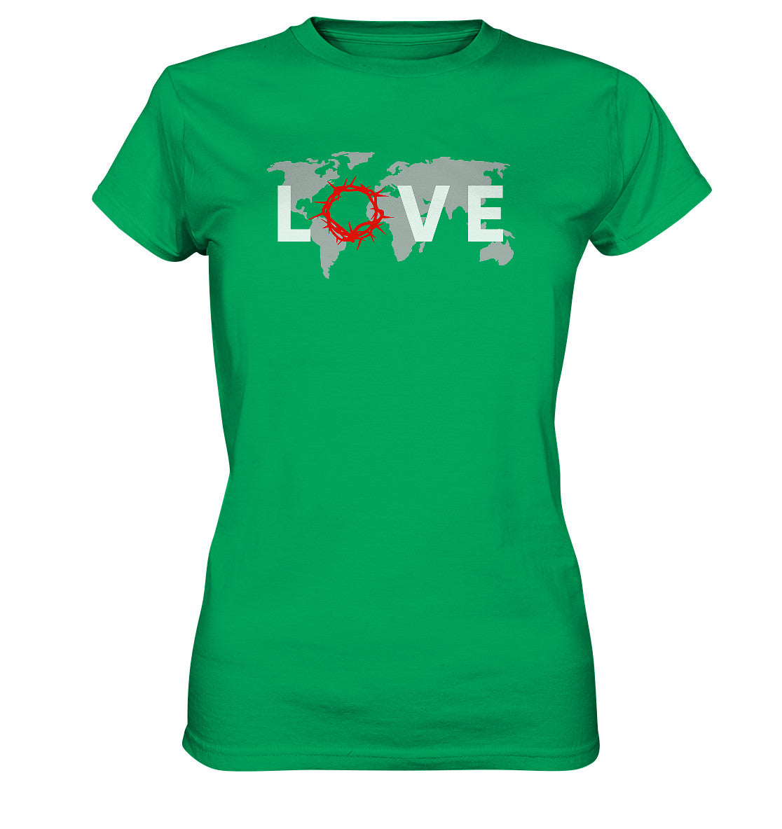 LOVE - WORLD - Ladies Premium Shirt