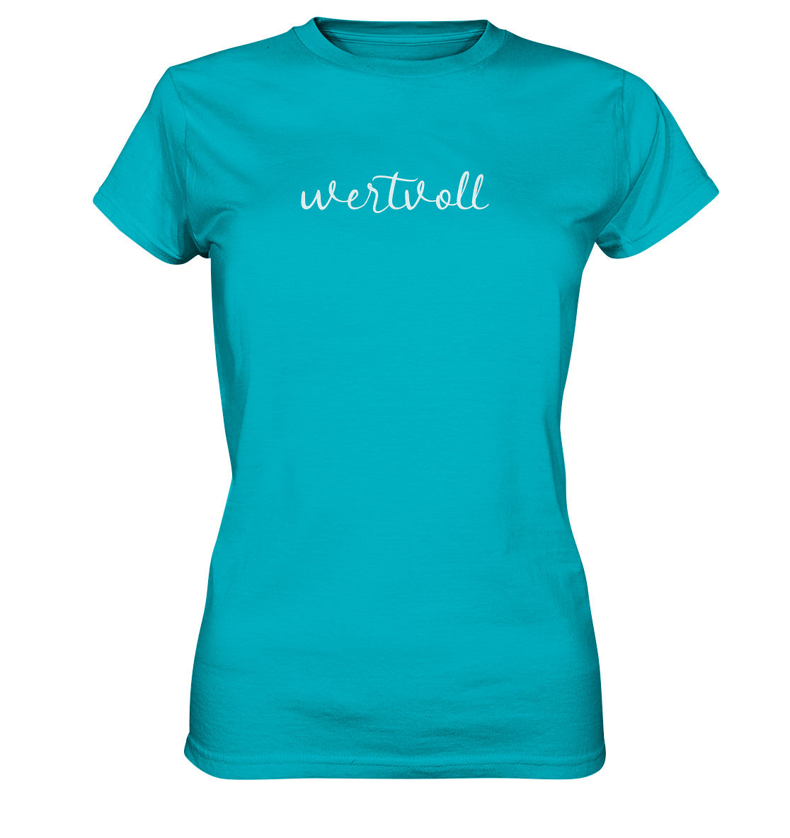 Jes 43,4 - wertvoll (mini) - Brustprint - Ladies Premium Shirt