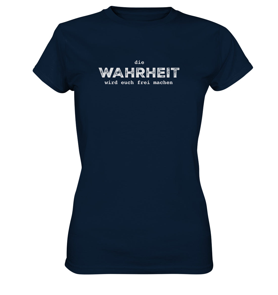 Joh 8,32 - Wahrheit (1) - Ladies Premium Shirt