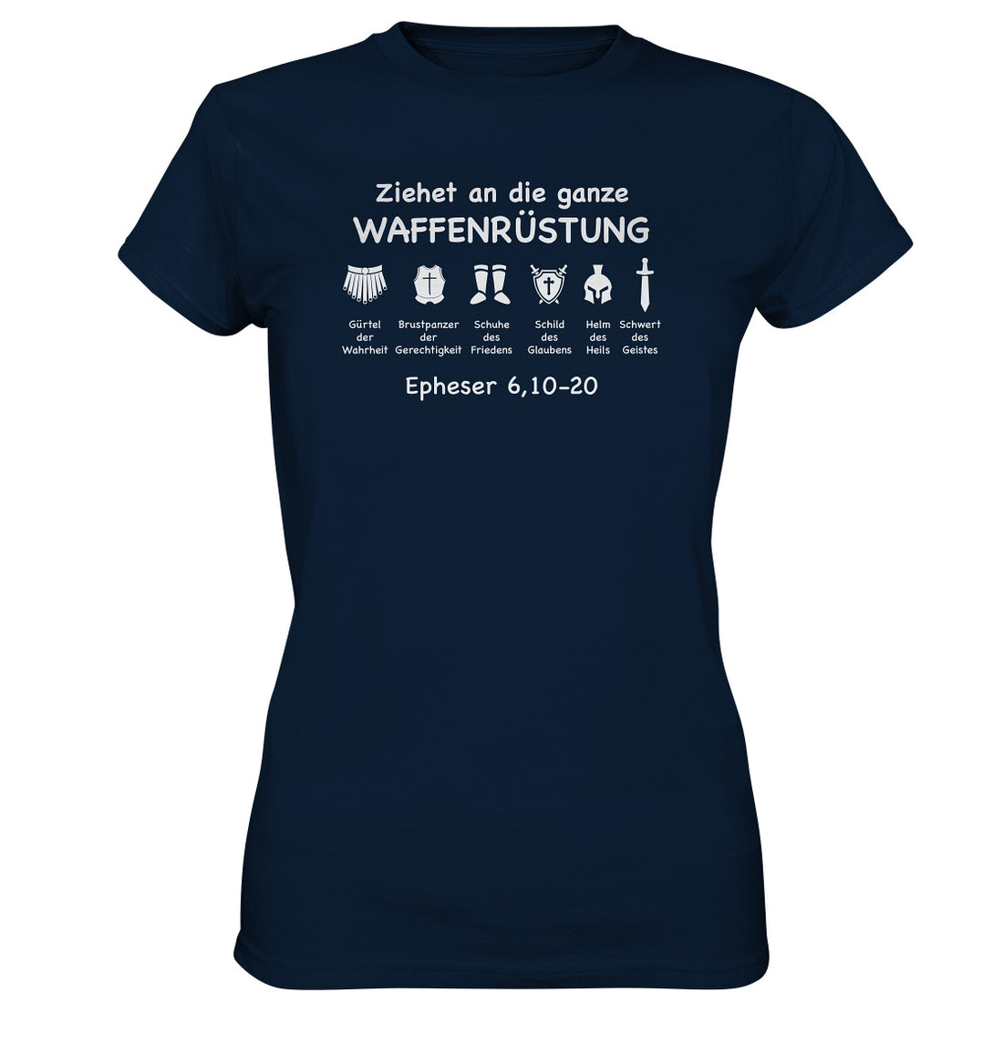 Eph 6,10-20 - Waffenrüstung (1) - Ladies Premium Shirt