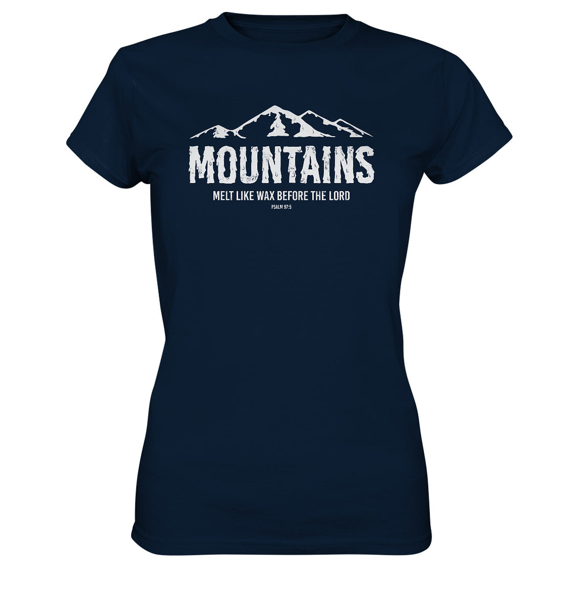 Ps 97,5 - MOUNTAINS - Ladies Premium Shirt