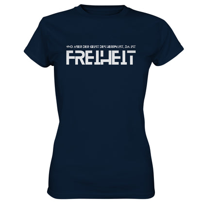 2.Kor 3,17 - Freiheit 2 - Ladies Premium Shirt