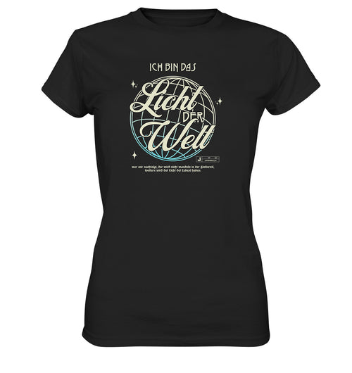 Joh 8,12 - Licht der Welt - Ladies Premium Shirt